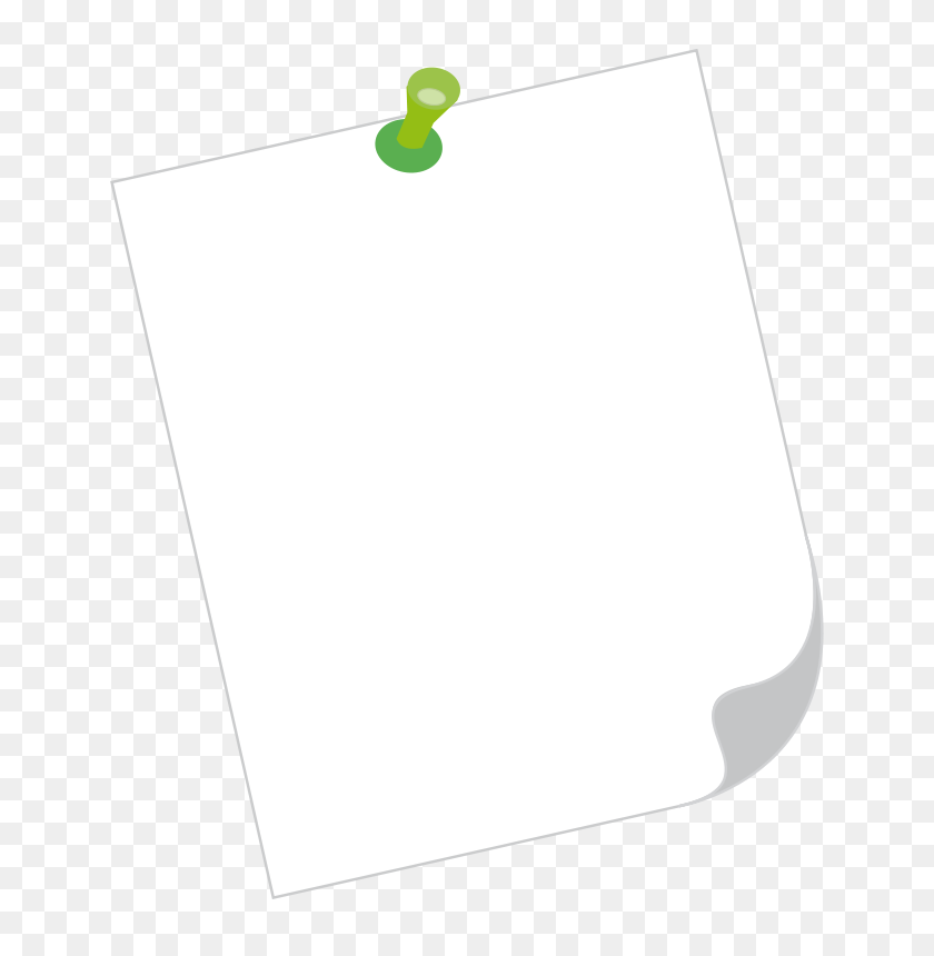 654x800 Free Clipart Paper Notes Presquesage - Note Paper PNG
