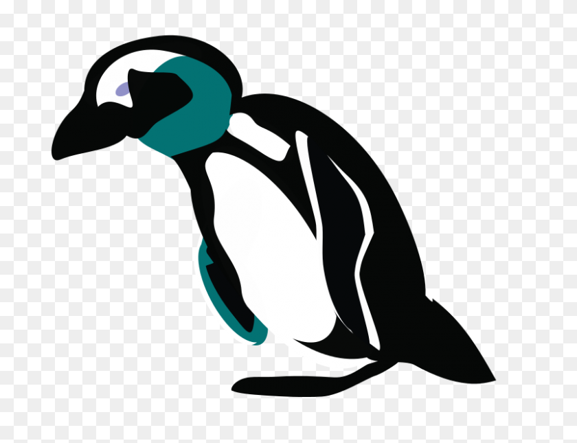 800x600 Бесплатный Клипарт Pinguin Downhill User Unknown - Неизвестный Клипарт