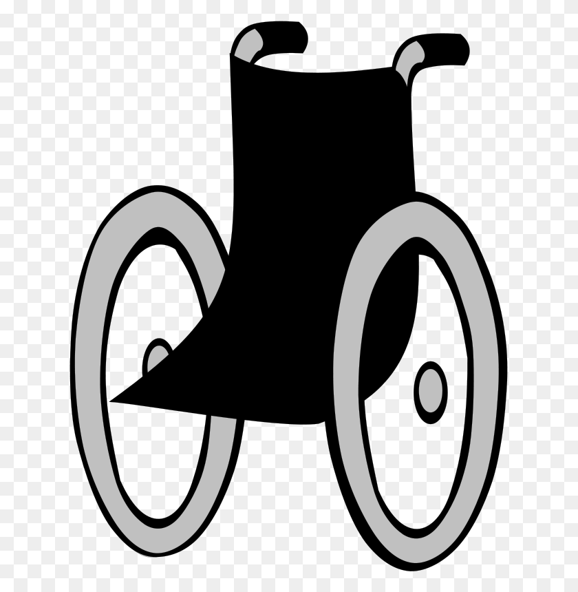 637x800 Free Clipart Plain Wheelchair Tulvur - Wheelchair Clip Art