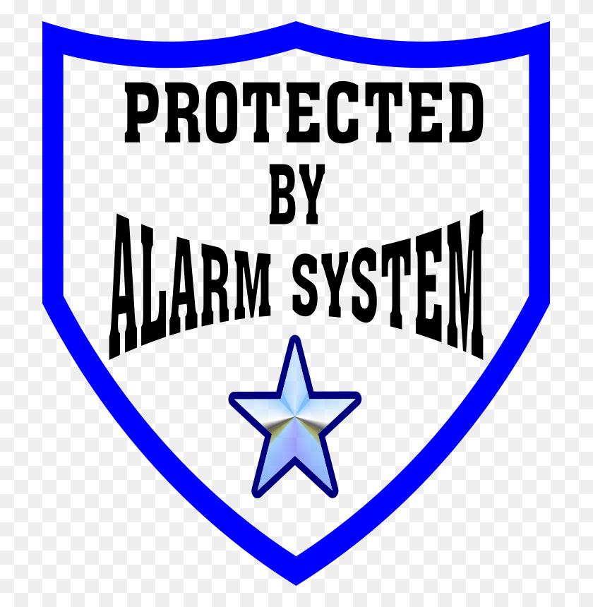 719x800 Free Clipart Protected - Police Siren Clipart