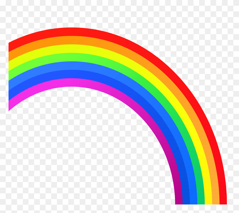 4790x4233 Скачать Бесплатно Клипарт Rainbow - Rainbow Banner Clipart
