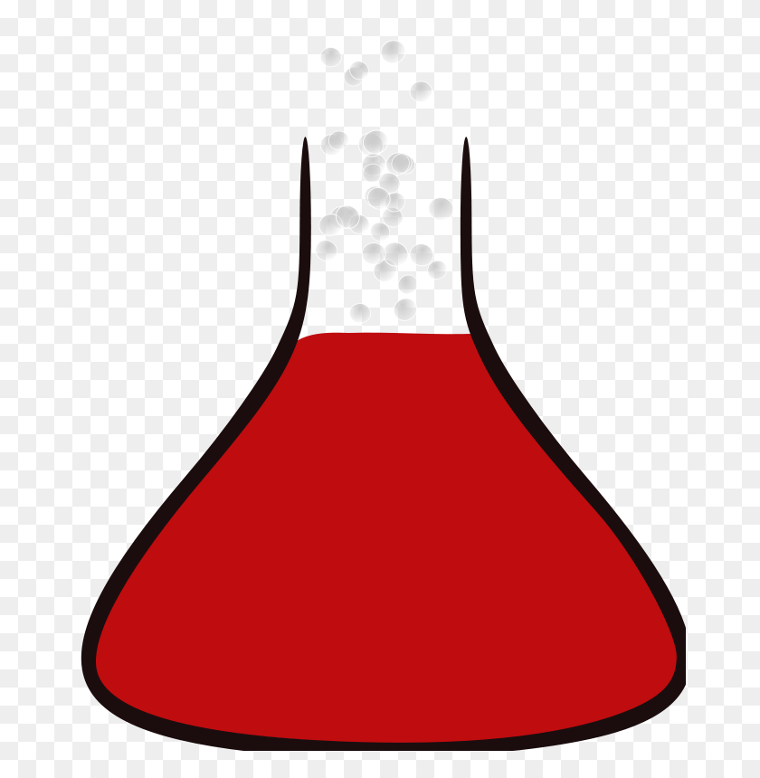 676x800 Free Clipart Red Potion With Bubbles Matheod - Potion Clipart