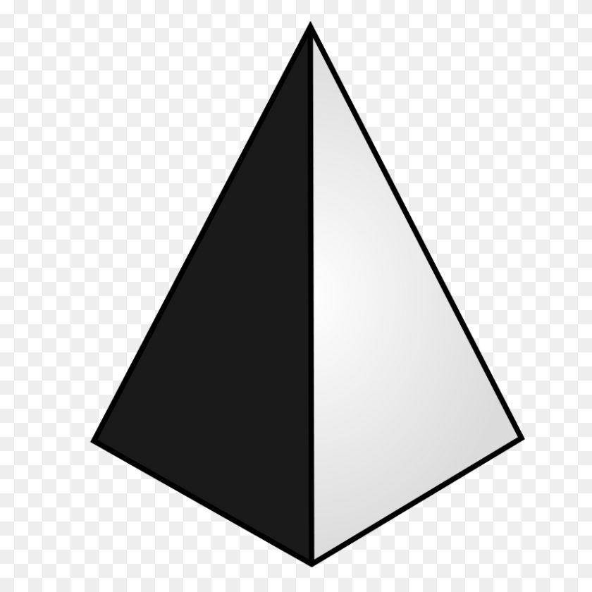 800x800 Free Clipart Refactoring Pyramid Aulitin - Pyramid Clip Art