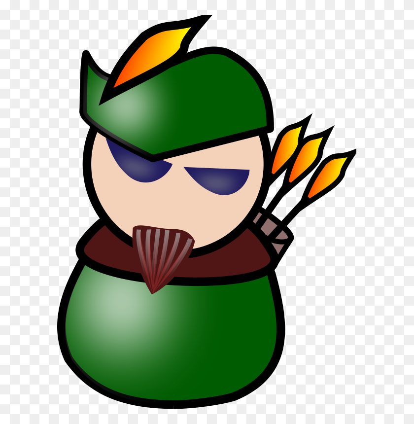 607x800 Free Clipart Robin Hood User Picture Chovynz - Robin Hood Clipart