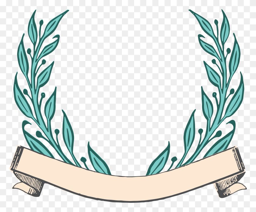 3651x2975 Free Clipart Round Ribbon Scroll - Scroll Clipart Free