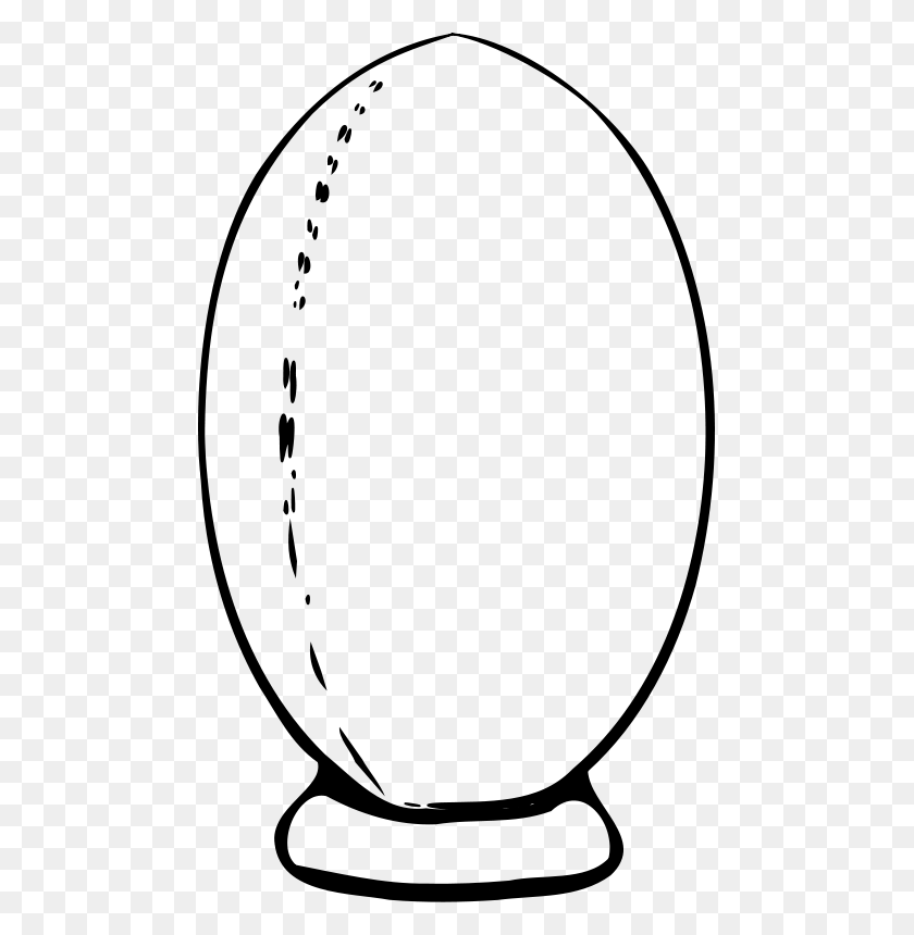 475x800 Free Clipart Rugby Ball Anonymous - Rugby Ball Clip Art