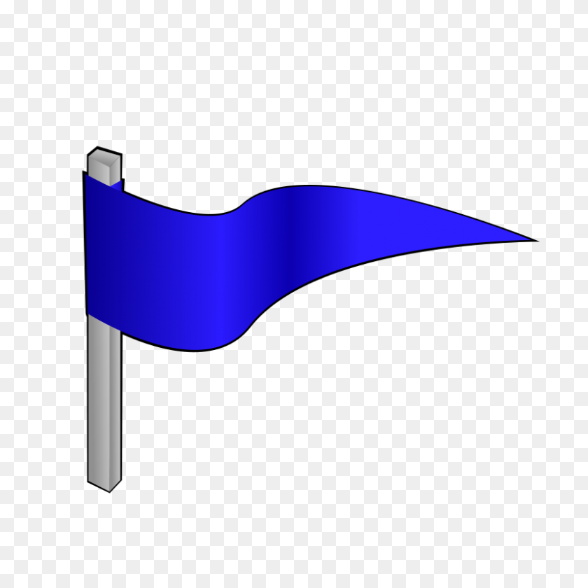 800x800 Free Clipart Simple Flag On A Pole Nicubunu - Pole Clipart