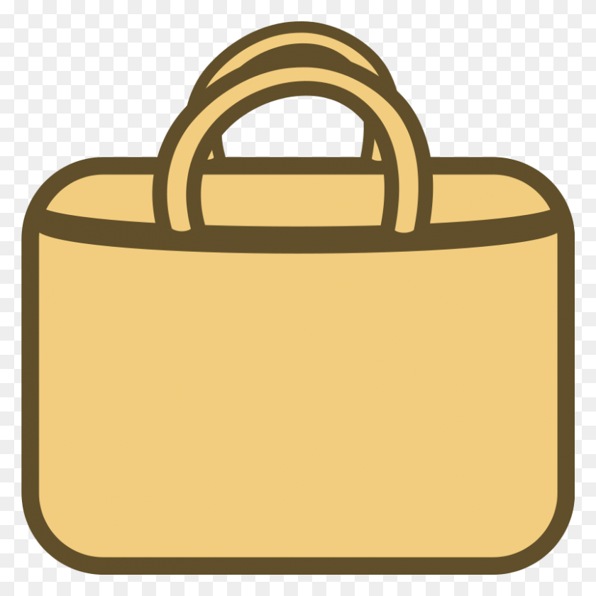 800x800 Free Clipart Simple Shopping Bag Logoicon Qubodup - Shopping Bag Clipart