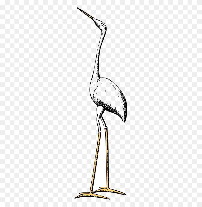 219x800 Free Clipart Stork Johnny Automatic - Free Stork Clipart