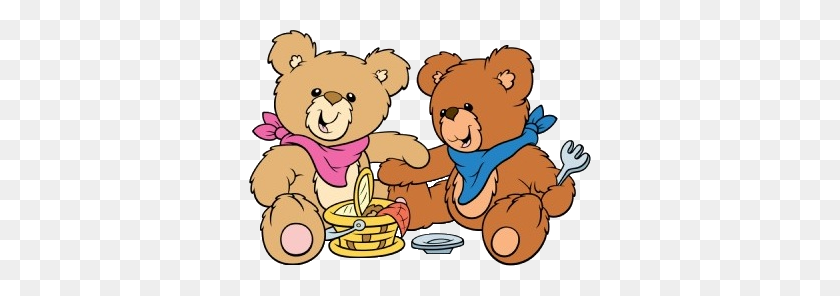 342x236 Free Clipart Teddy Bears Picnic Image Information - Picnic Clip Art Free