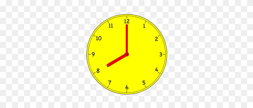 300x300 Free Clipart Time Clock - Reloj De Tiempo Clipart
