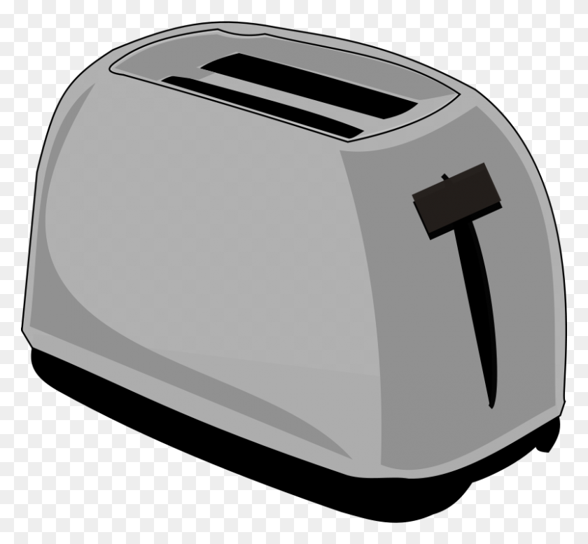 800x736 Free Clipart Toaster Notklaatu - Toaster Clipart