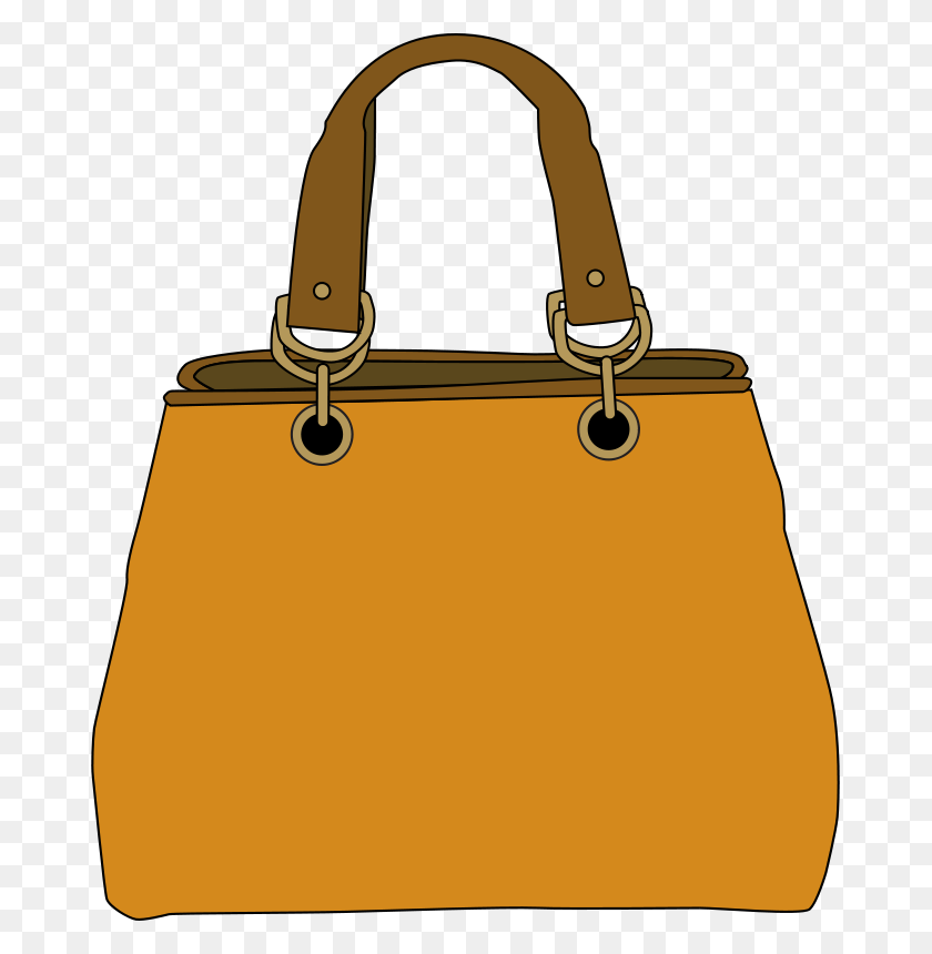 675x800 Free Clipart Tote Bag Johnny Automatic - Purse Clipart Free