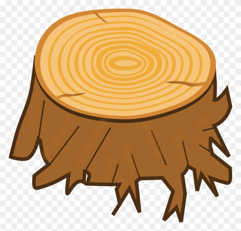 800x766 Free Clipart Tree Stump Magnesus - Wood Texture Clipart