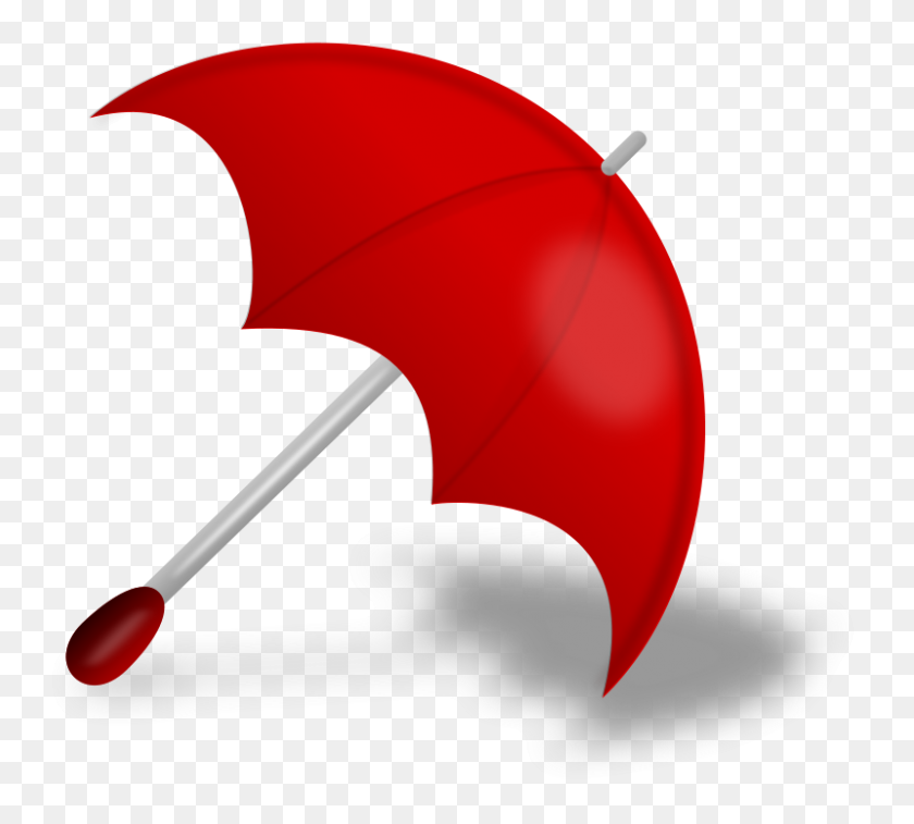 800x715 Free Clipart Umbrella - Objects Clipart
