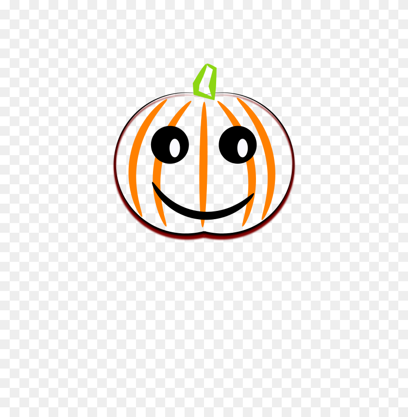 566x800 Free Clipart Vote Mathafix - Happy Pumpkin Clipart