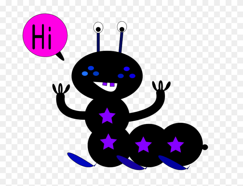 800x600 Free Clipart Weird Caterpillar Coolweewee - Clipart Extraño