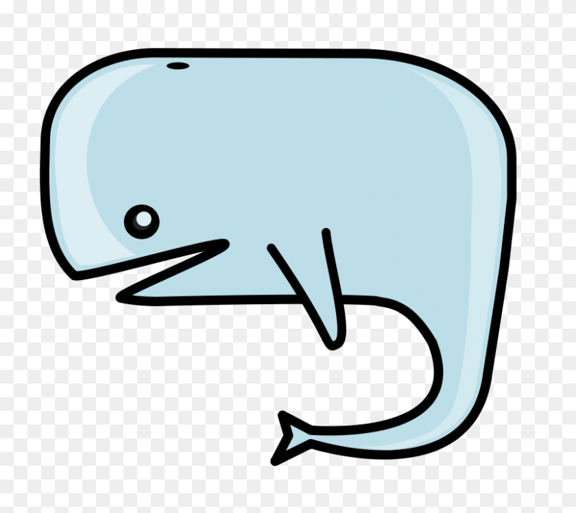 800x707 Free Clipart Whale Peterm - Free Whale Clipart