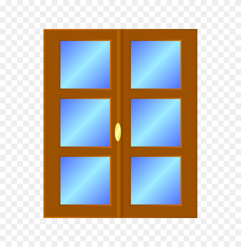 677x800 Free Clipart Window - Window Clipart