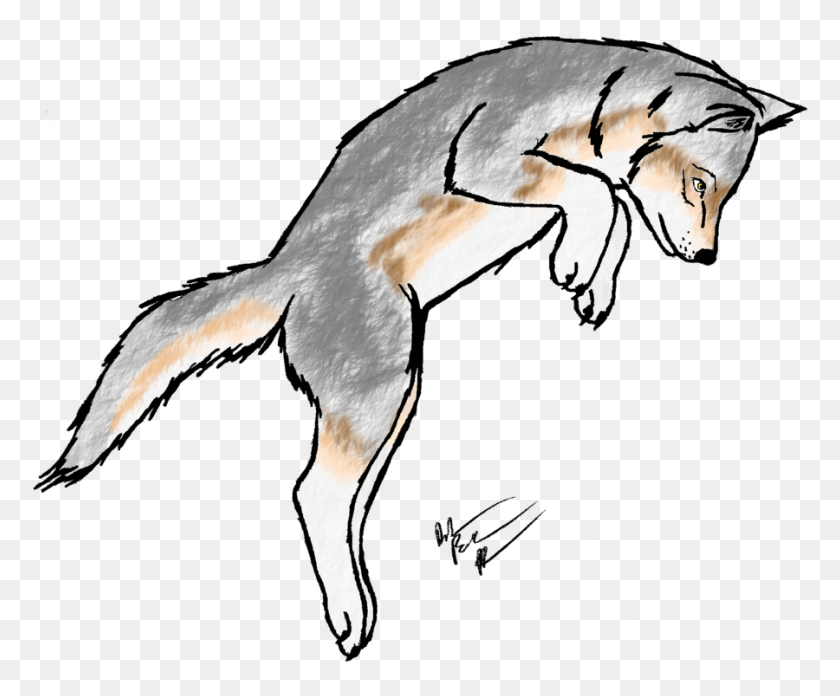 900x734 Free Clipart Wolf Pup - Free Wolf Clipart