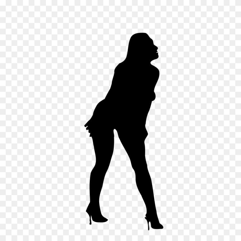 800x800 Free Clipart Woman Silhouette Nicubunu - Female Body Clipart
