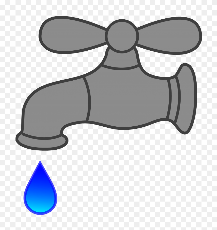4688x4990 Free Cliparts Water - Water Molecule Clipart