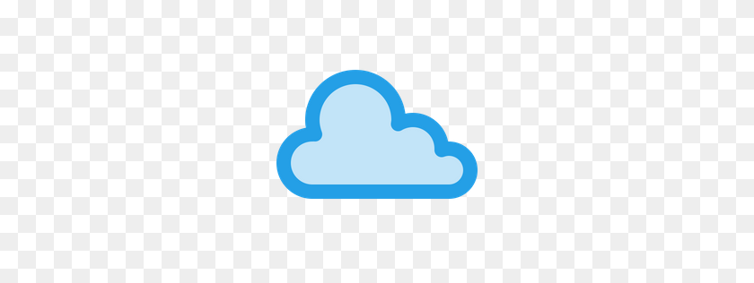 256x256 Free Cloud, Online, Storage, Outline, Stroke, Interface, Ui Icon - Cloud Outline PNG