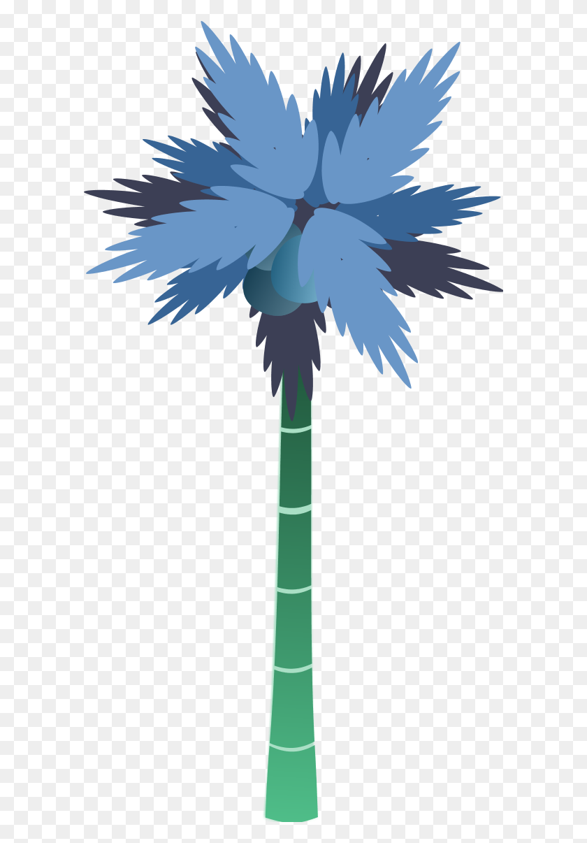 600x1146 Free Coconut Tree Clipart - Palm Tree Clipart PNG