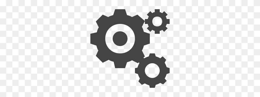 256x256 Cogs Png