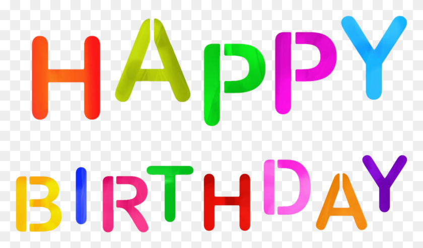 1858x1032 Free Colorful Happy Birthday Sign Png Image - Happy Birthday PNG Images