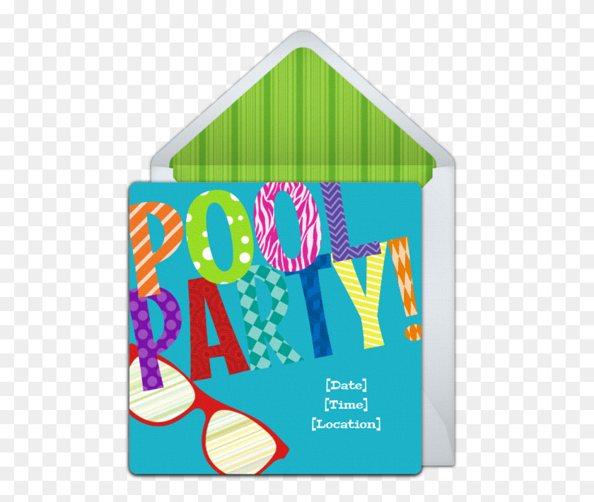 650x650 Free Colorful Pool Party Invitations Birthday Party Ideas More - Pool Party Clip Art Free