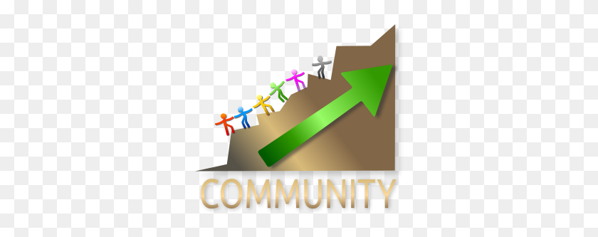300x273 Free Community Clipart Png, Commun Ty Icons - Community Clipart