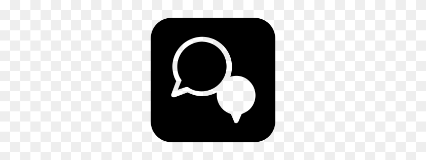 256x256 Free Conversation Icon Download Png - Conversation Icon PNG