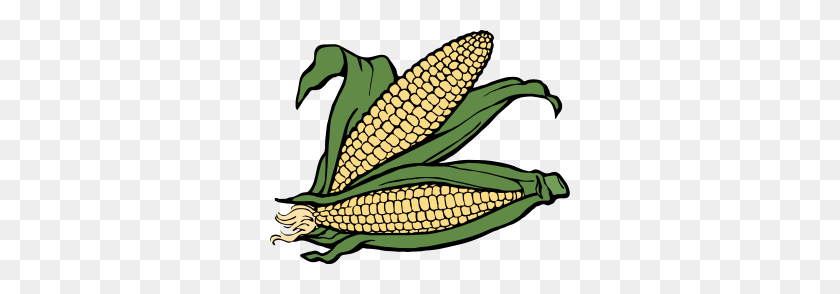 300x234 Free Corn Clipart Png, Corn Icons - Corn Clipart PNG