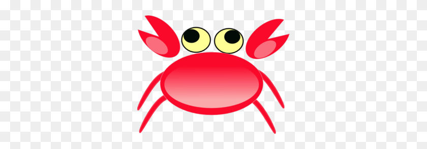 300x234 Free Crab Clipart - Crab Clipart Black And White
