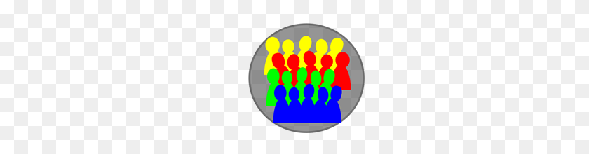 200x160 Free Crowd Clipart Png, Crowd Icons - Crowd Clipart