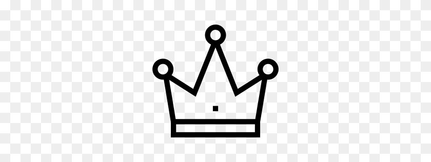 256x256 Free Crown Icon Download Png, Formats - Crown Drawing PNG