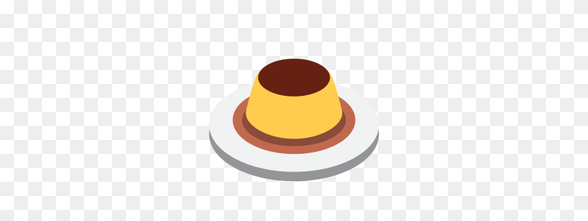 256x256 Free Custard, Pudding, Sweet, Dessert, Food, Emoj, Symbol Icon - Dessert PNG