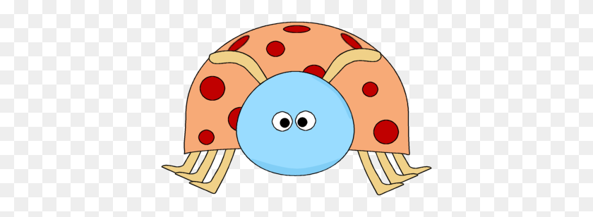 384x248 Free Cute Bug Clipart - Red Eyes Clipart