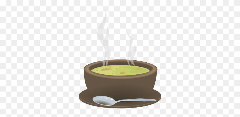 288x349 Free Cute Clipart Of A Soup Can - Stew Clipart