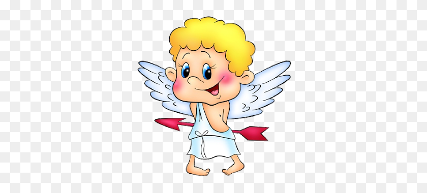 320x320 Free Cute Cupid Cliparts - Angel Wings Clipart Free