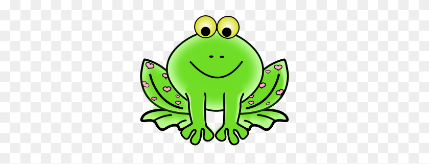 300x261 Free Cute Frog Clip Art - Princess And The Frog Clipart