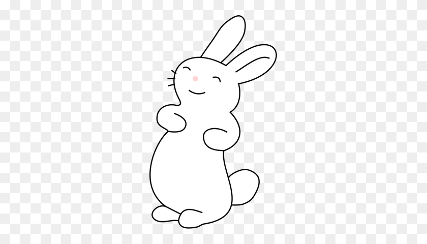251x420 Free Cute Little Bunny Clip Art Rabbit Clipart - Cute Bunny Clipart