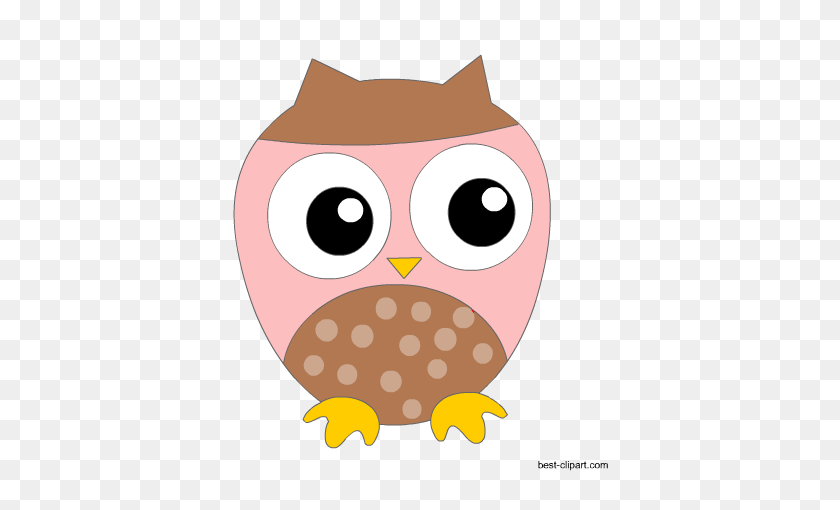 450x450 Free Cute Owl Clip Art Images, Illstrations And Graphics - Cute Coffee Clipart