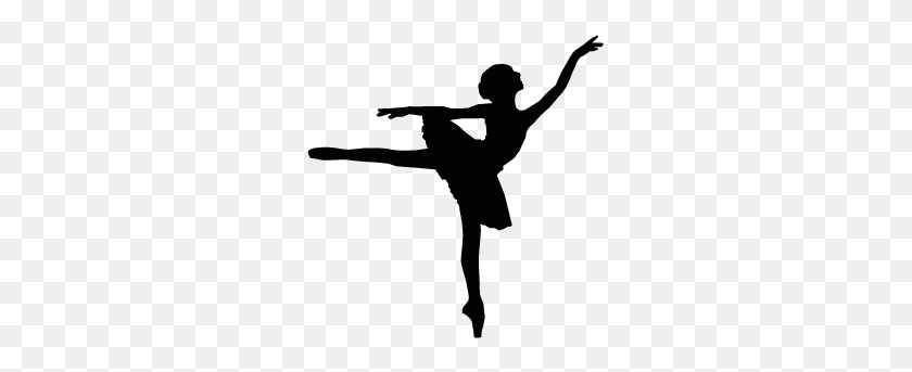 283x283 Free Dancer Outline, Download Free Clip Art, Free Clip Art - Ballet Dancer Clipart