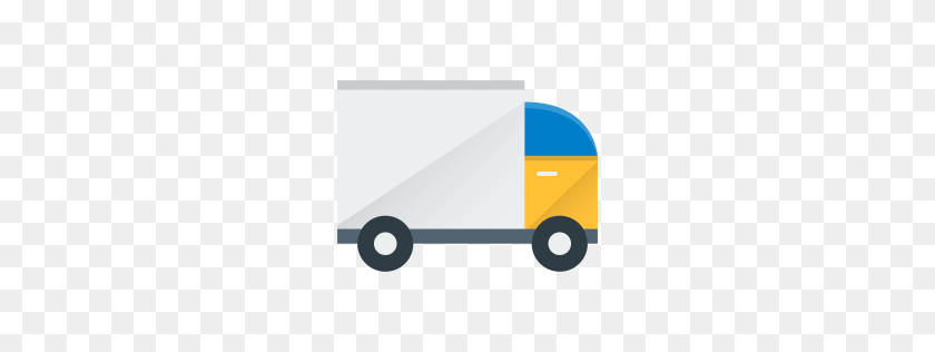 256x256 Free Delivery Truck Icon Download Png - Delivery PNG