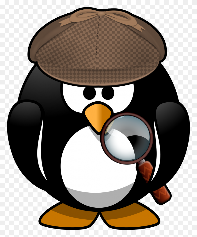 1969x2400 Free Detective Clipart - Clipart Magnifying Glass Detective