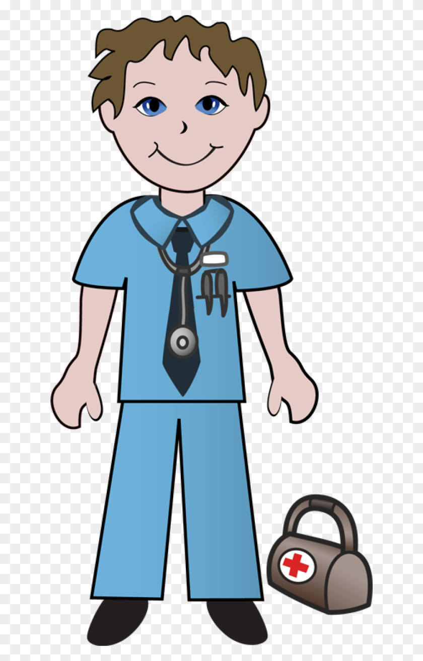 640x1253 Free Doctor Clip Art - Ready For School Clipart
