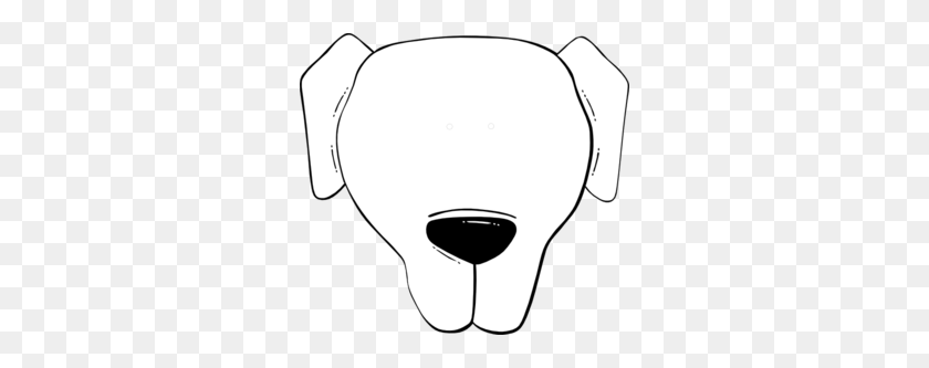 298x273 Free Dogs Face Cliparts - Boxer Dog Clipart Black And White