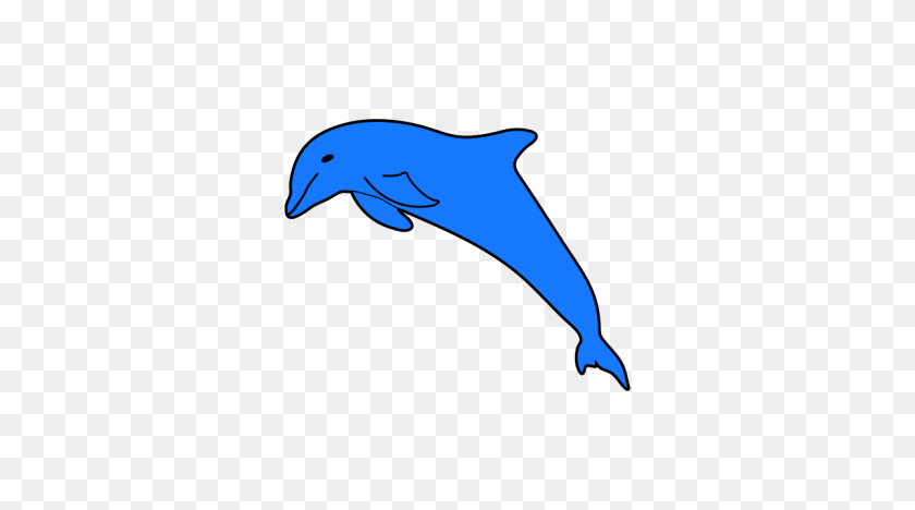 1200x628 Бесплатный Векторный Клипарт Дельфин - Подводные Дельфины Клипарт